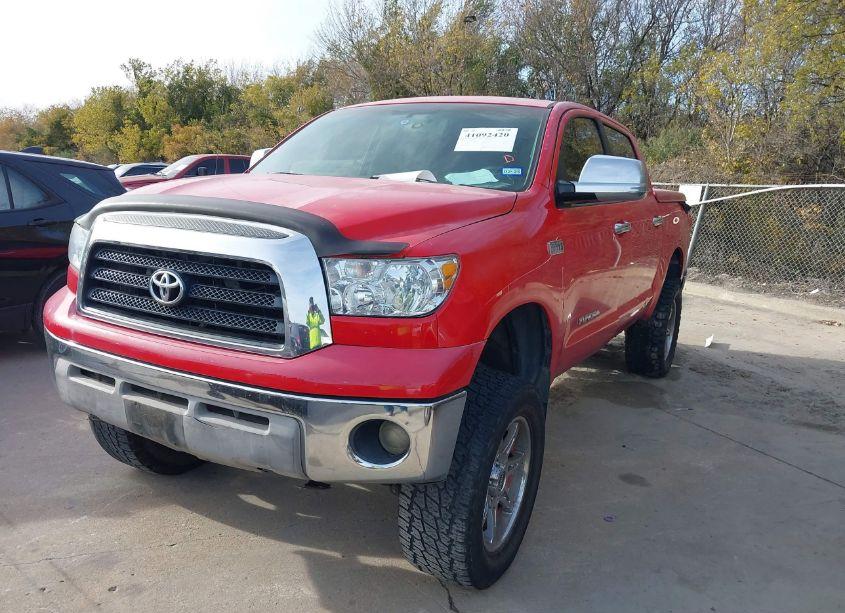 Photo 2 of 2008 Toyota Tundra SR5 5.7L V8 (VIN 5TFEV54128X046665)