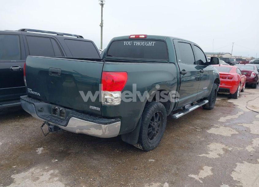Photo 4 of 2008 Toyota Tundra SR5 5.7L V8 (VIN 5TFEV54138X047761)