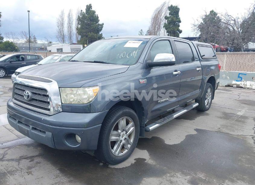 Photo 2 of 2007 Toyota Tundra LIMITED 5.7L V8 (VIN 5TFEV58137X032038)