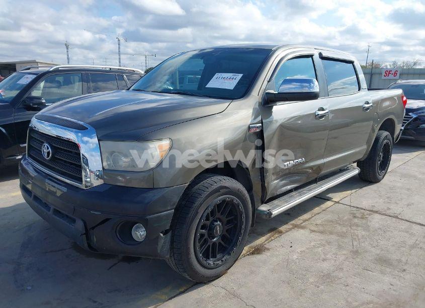Photo 2 of 2008 Toyota Tundra LIMITED 5.7L V8 (VIN 5TFEV58168X054410)