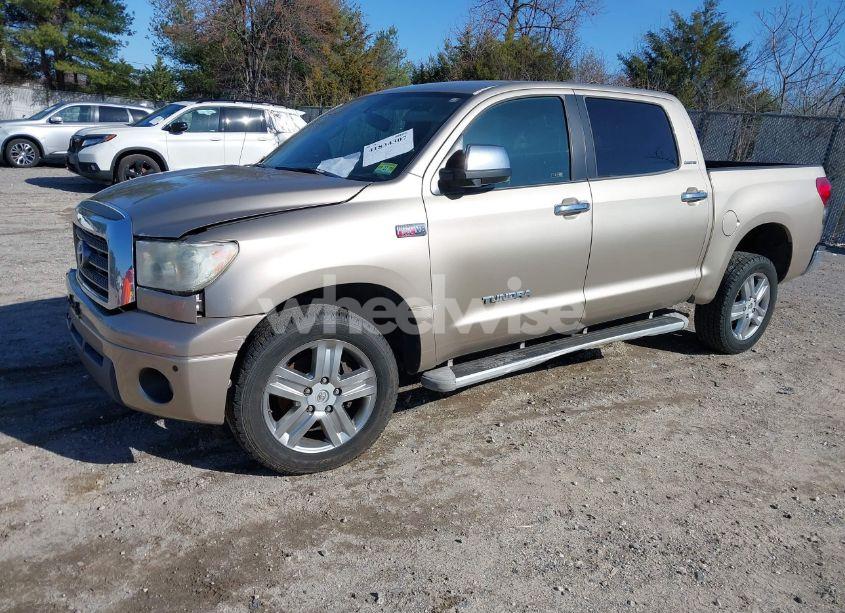 Photo 2 of 2007 Toyota Tundra LIMITED 5.7L V8 (VIN 5TFEV58187X027451)