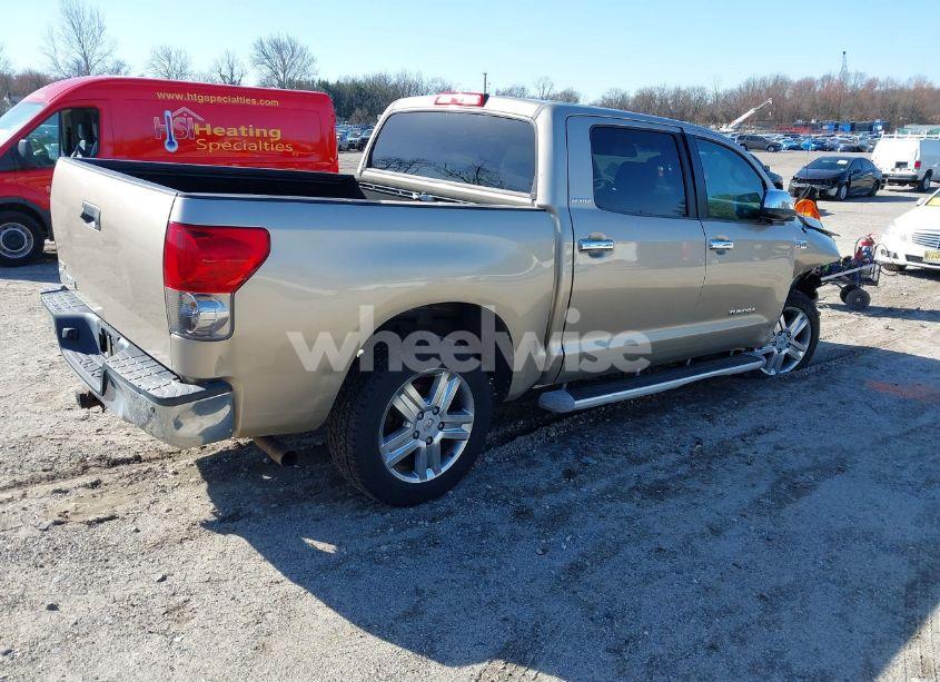 Photo 4 of 2007 Toyota Tundra LIMITED 5.7L V8 (VIN 5TFEV58187X027451)