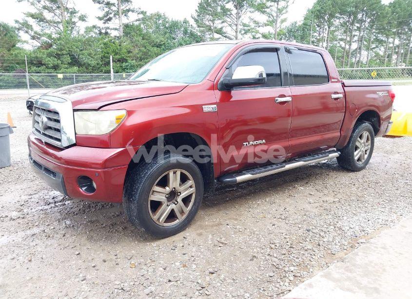Photo 2 of 2008 Toyota Tundra LIMITED 5.7L V8 (VIN 5TFEV58188X043800)