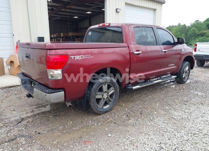Photo 4 of 2008 Toyota Tundra LIMITED 5.7L V8 (VIN 5TFEV58188X043800)