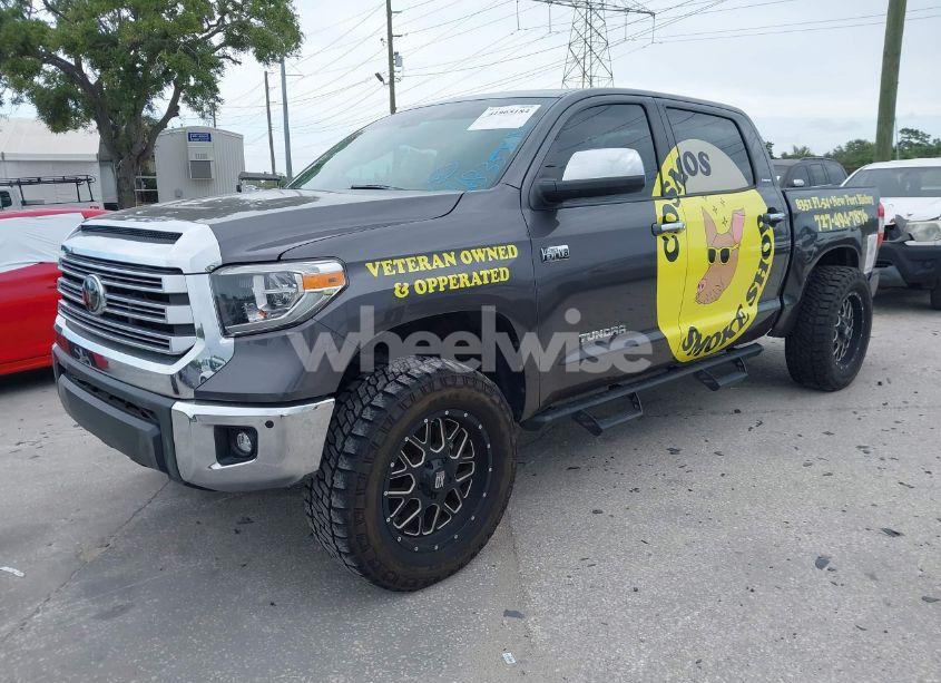 Photo 2 of 2021 Toyota Tundra LIMITED (VIN 5TFFY5F12MX283403)