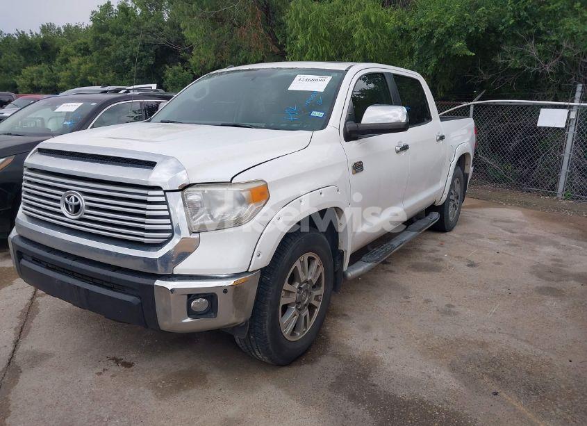 Photo 2 of 2015 Toyota Tundra 1794 5.7L V8 (VIN 5TFGY5F14FX178336)