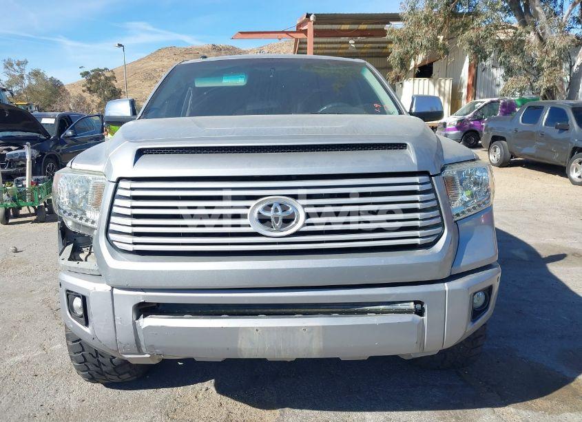 Photo 13 of 2014 Toyota Tundra PLATINUM 5.7L V8 (VIN 5TFGY5F18EX153986)