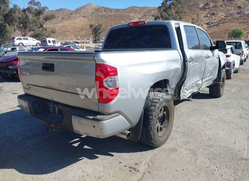 Photo 4 of 2014 Toyota Tundra PLATINUM 5.7L V8 (VIN 5TFGY5F18EX153986)