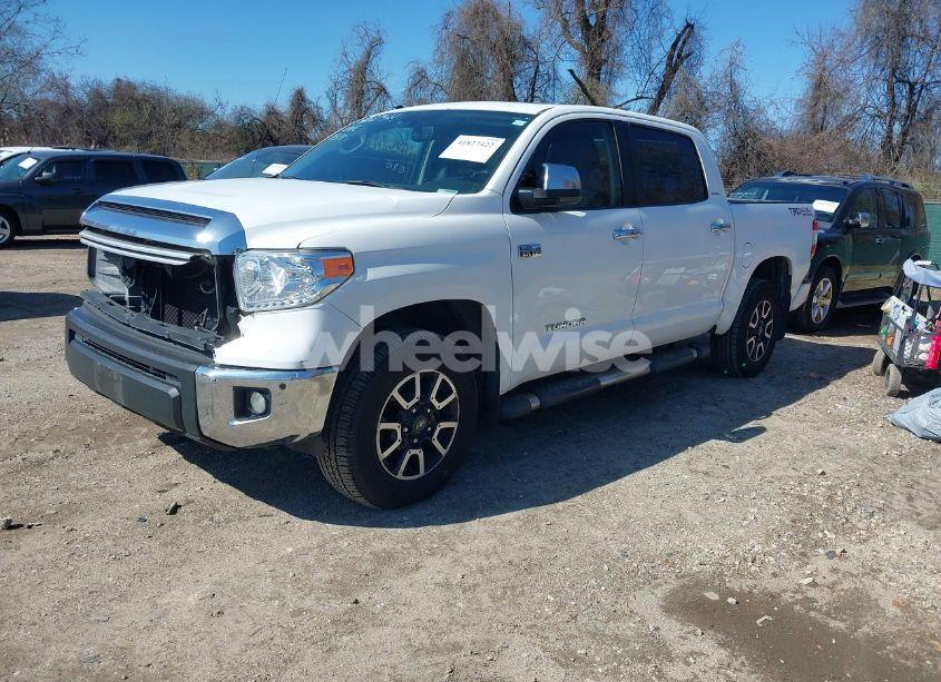 Photo 2 of 2015 Toyota Tundra LIMITED 5.7L V8 (VIN 5TFHY5F10FX437649)