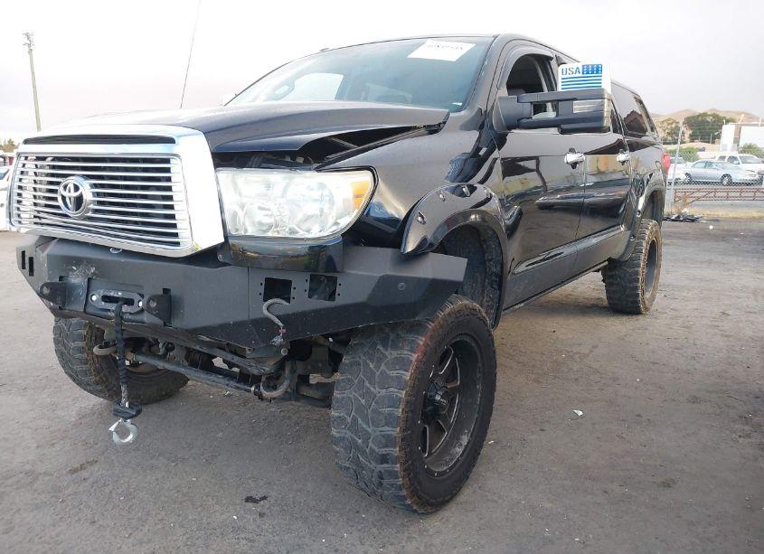 Photo 2 of 2010 Toyota Tundra CREWMAX LIMITED (VIN 5TFHY5F19AX095868)