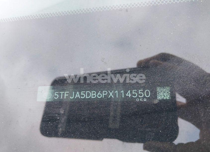 Photo 9 of 2023 Toyota Tundra LIMITED (VIN 5TFJA5DB6PX114550)