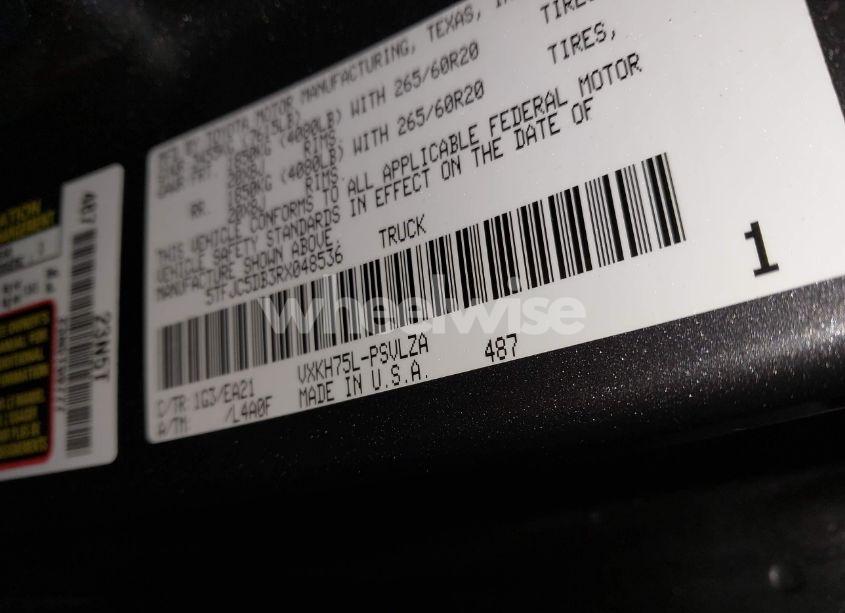 Photo 9 of 2024 Toyota Tundra HYBRID LIMITED (VIN 5TFJC5DB3RX048536)