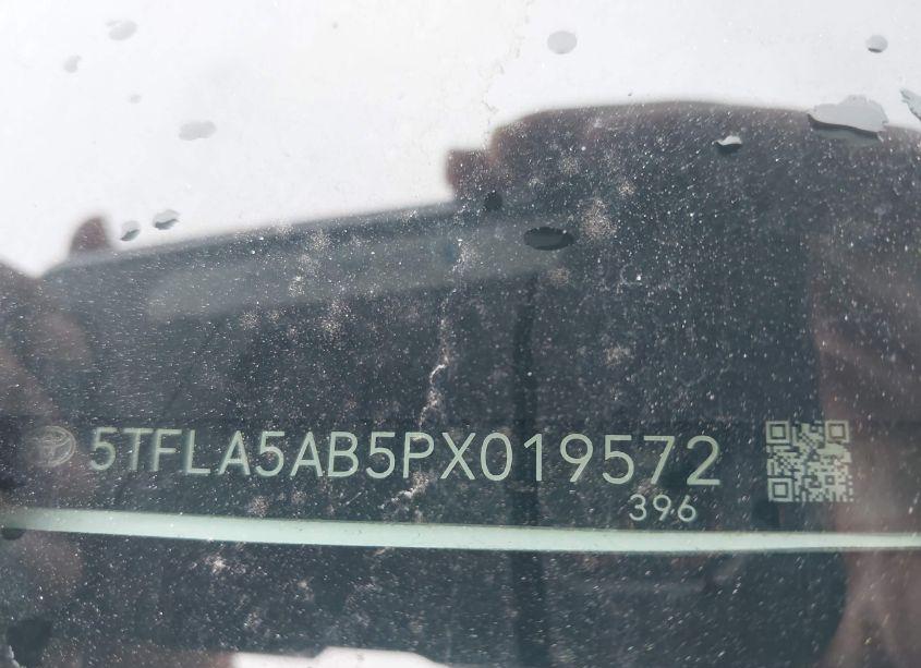 Photo 9 of 2023 Toyota Tundra SR5 (VIN 5TFLA5AB5PX019572)