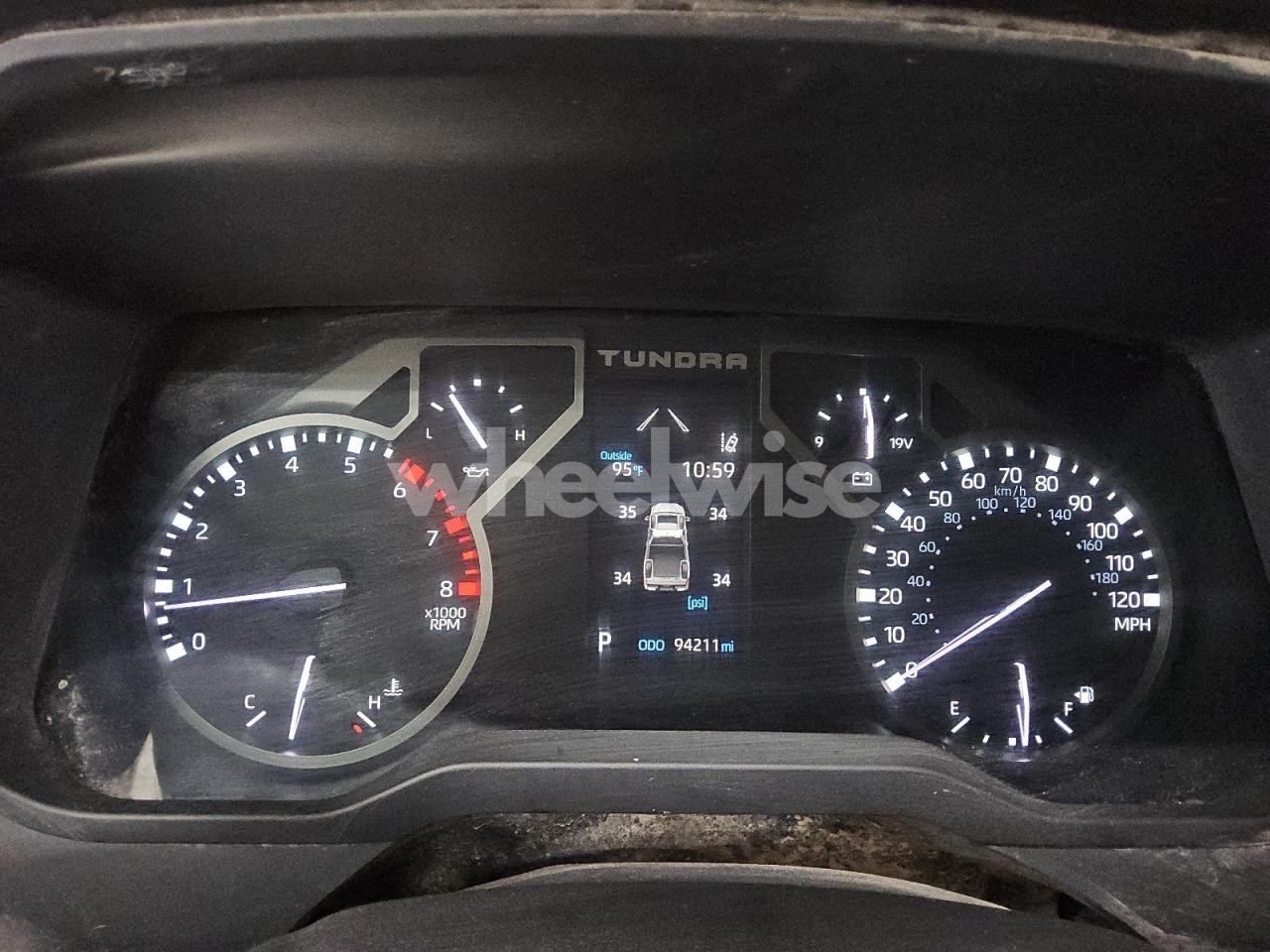 Photo 9 of 2022 TOYOTA TUNDRA DOUBLE CAB SR (VIN 5TFLA5DA7NX017533)