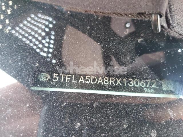 Photo 9 of 2024 TOYOTA TUNDRA DOUBLE CAB SR (VIN 5TFLA5DA8RX130672)