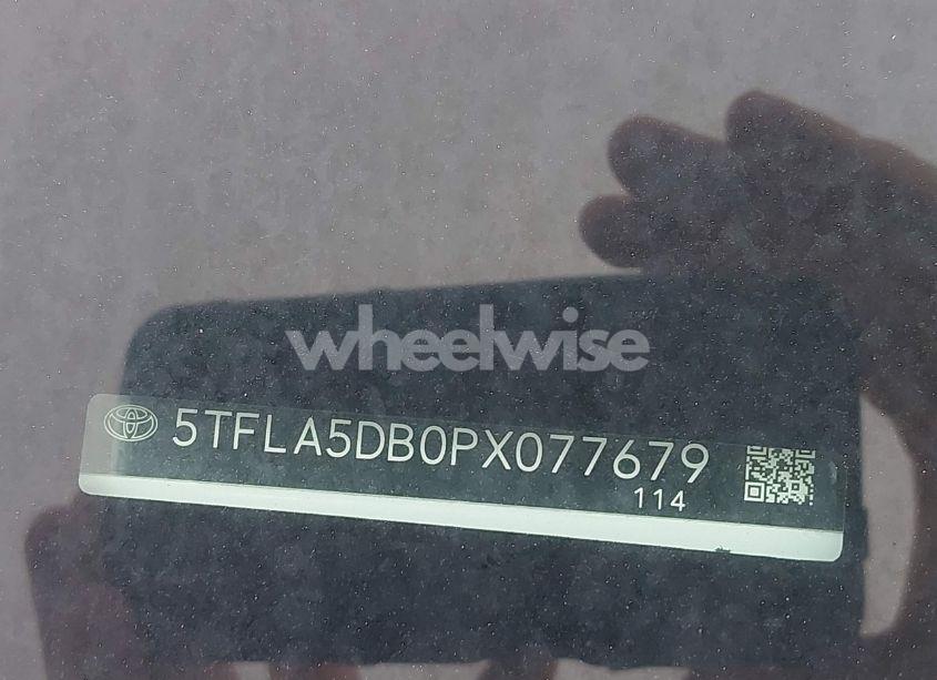 Photo 9 of 2023 Toyota Tundra SR5 (VIN 5TFLA5DB0PX077679)