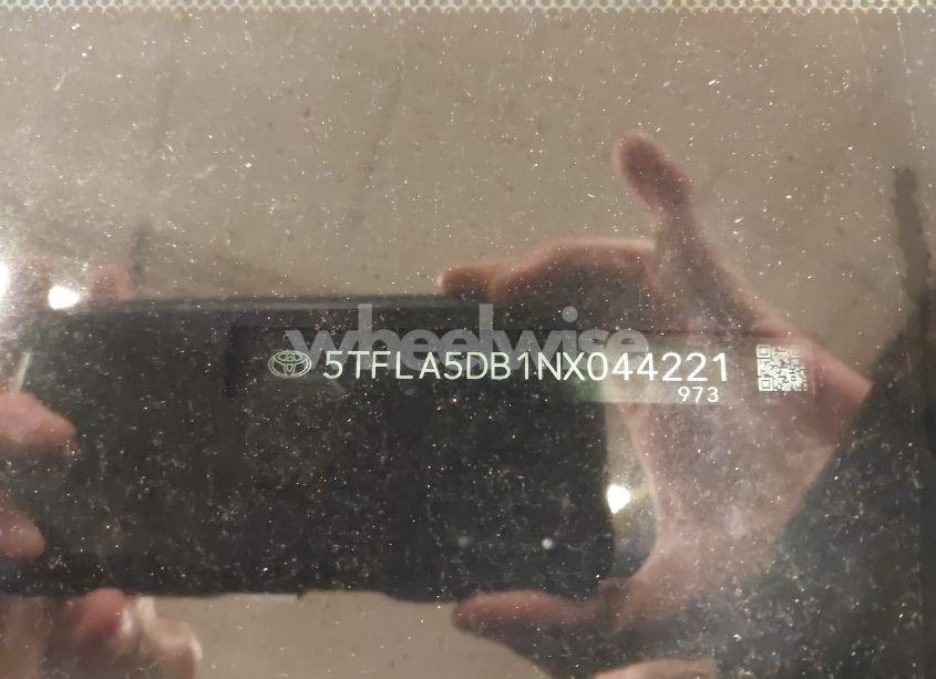 Photo 9 of 2022 Toyota Tundra SR5 (VIN 5TFLA5DB1NX044221)