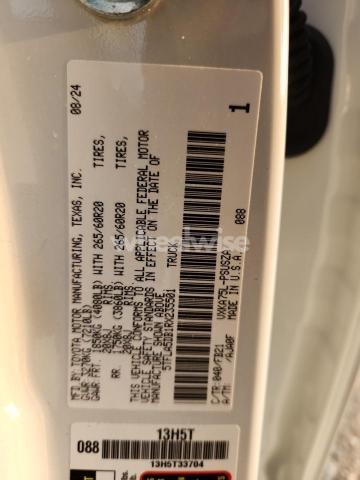 Photo 2 of 2024 TOYOTA TUNDRA CREWMAX SR (VIN 5TFLA5DB1RX235501)