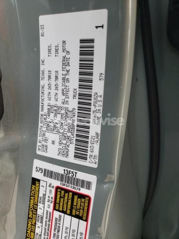 Photo 6 of 2023 TOYOTA TUNDRA CREWMAX SR (VIN 5TFLA5DB8PX074979)