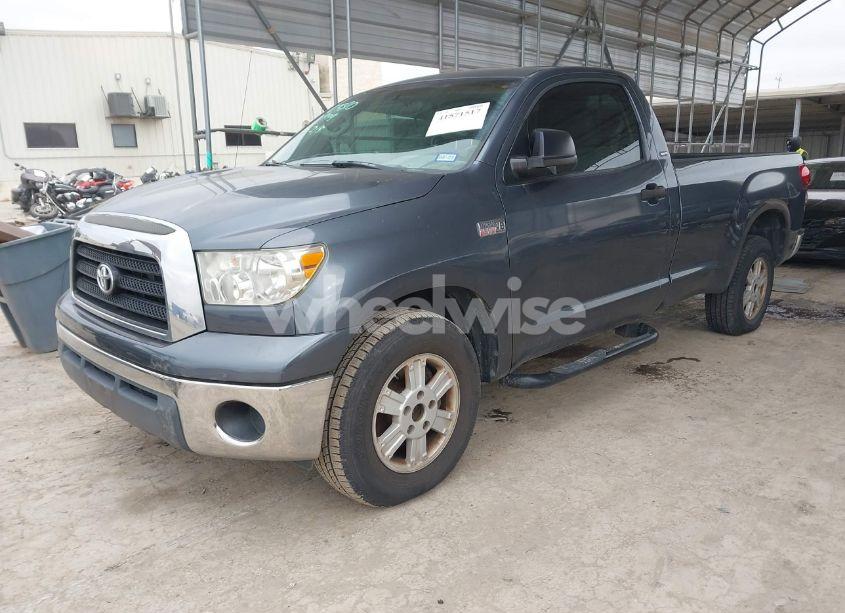 Photo 2 of 2007 Toyota Tundra BASE 5.7L V8 (VIN 5TFLV52167X022698)