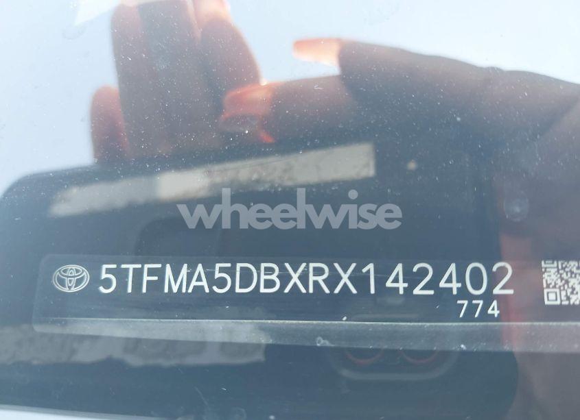 Photo 9 of 2024 Toyota Tundra 1794 EDITION (VIN 5TFMA5DBXRX142402)