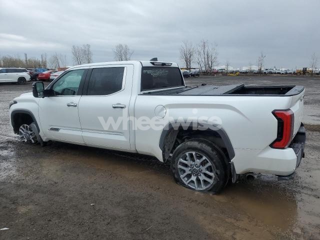 Photo 2 of 2022 TOYOTA TUNDRA CREWMAX PLATINUM (VIN 5TFMA5EC3NX009787)
