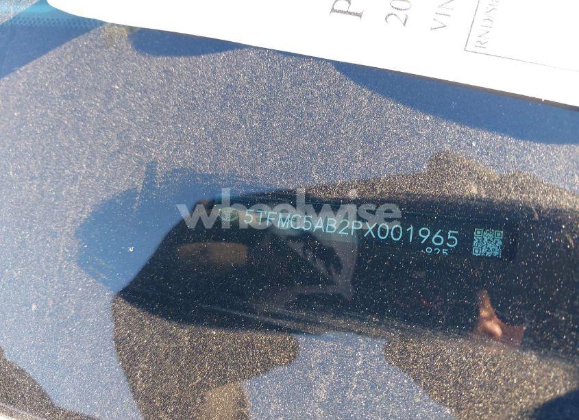 Photo 9 of 2023 Toyota Tundra HYBRID 1794 EDITION (VIN 5TFMC5AB2PX001965)