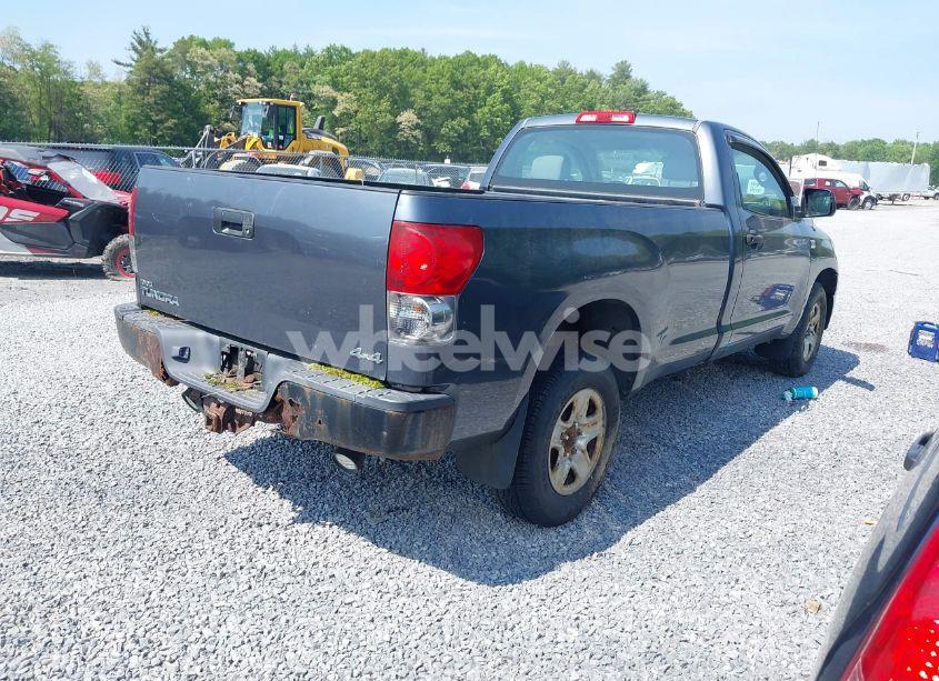 Photo 4 of 2007 Toyota Tundra BASE 4.7L V8 (VIN 5TFMT52117X005754)