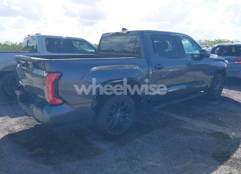 Photo 4 of 2022 Toyota Tundra PLATINUM (VIN 5TFNA5AB6NX016895)