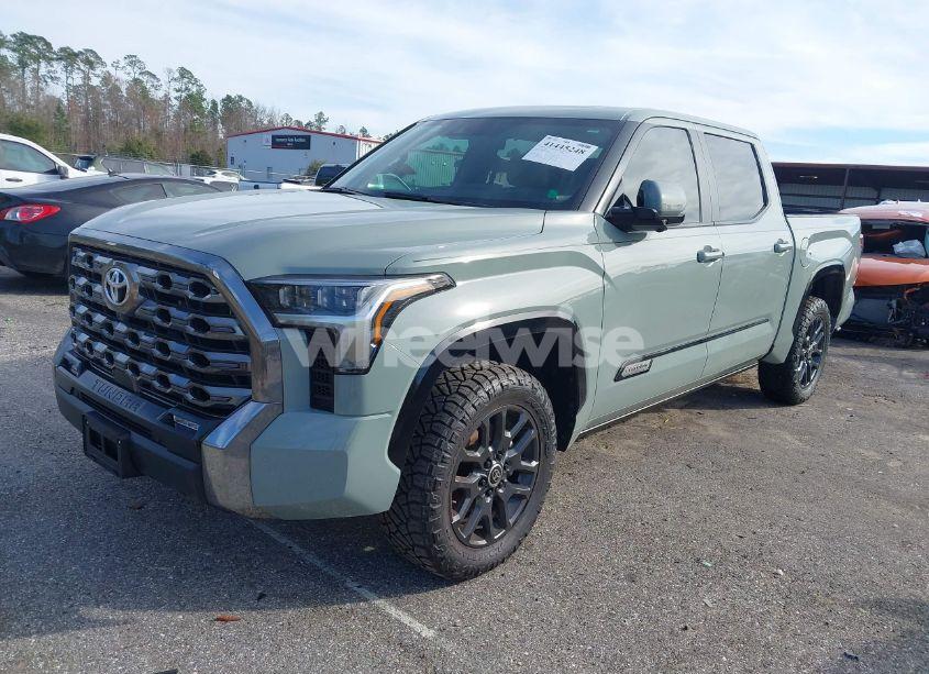 Photo 2 of 2024 Toyota Tundra PLATINUM (VIN 5TFNA5DB1RX195543)