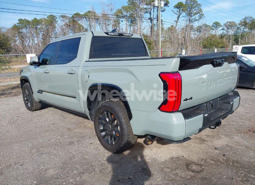Photo 3 of 2024 Toyota Tundra PLATINUM (VIN 5TFNA5DB1RX195543)
