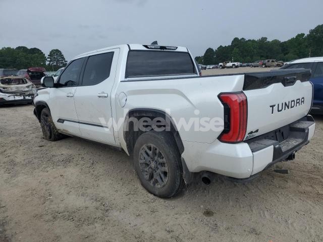 Photo 4 of 2025 TOYOTA TUNDRA CREWMAX PLATINUM (VIN 5TFNA5DB3SX284570)