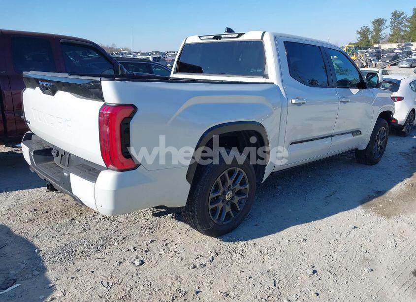 Photo 4 of 2024 Toyota Tundra PLATINUM (VIN 5TFNA5DB4RX130069)