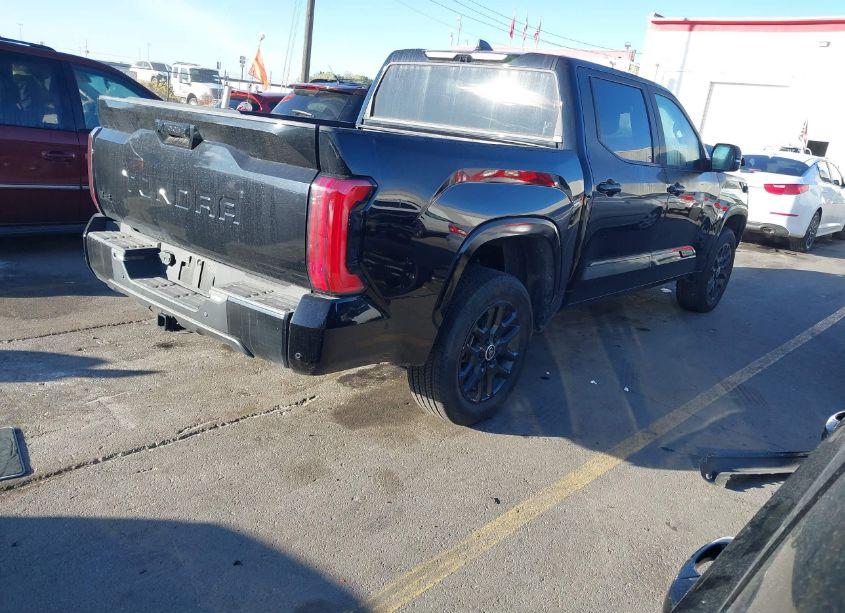 Photo 4 of 2024 Toyota Tundra PLATINUM (VIN 5TFNA5DB5RX148287)