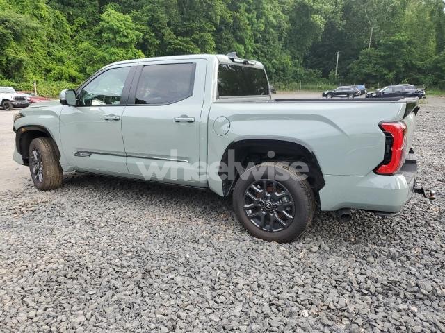 Photo 3 of 2025 TOYOTA TUNDRA CREWMAX PLATINUM (VIN 5TFNA5DB9SX250892)