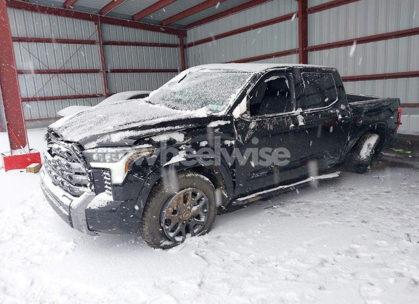 Photo 2 of 2023 Toyota Tundra PLATINUM (VIN 5TFNA5DBXPX079559)