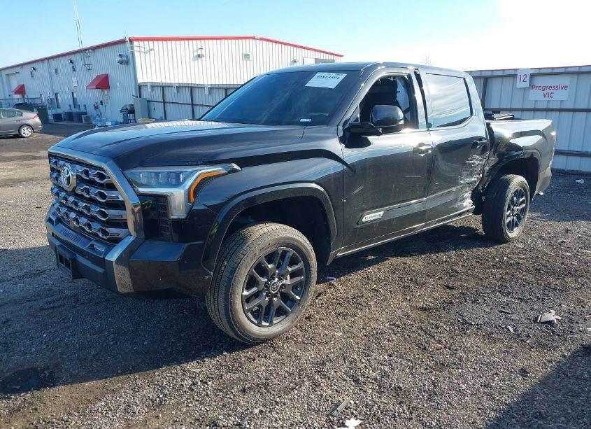 Photo 2 of 2023 Toyota Tundra PLATINUM (VIN 5TFNA5DBXPX117873)