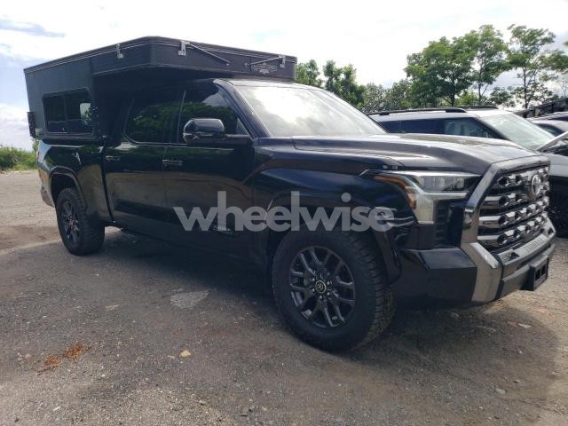 Photo 3 of 2023 TOYOTA TUNDRA CREWMAX PLATINUM (VIN 5TFNA5EC3PX017198)