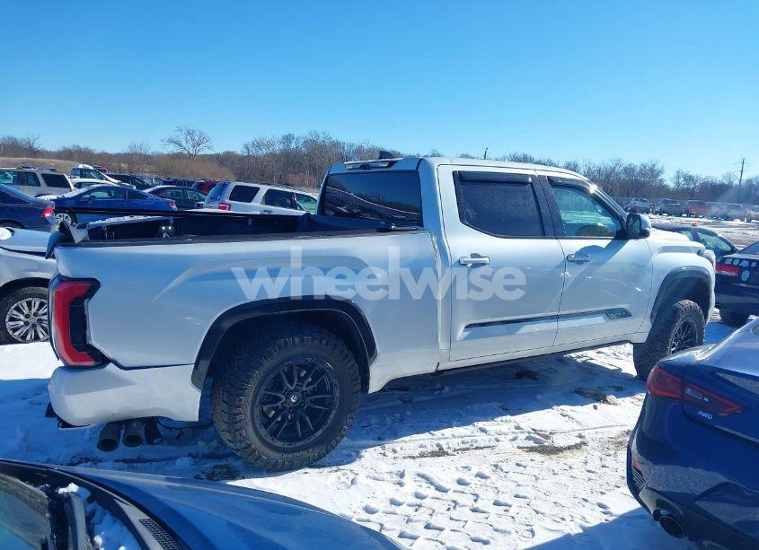 Photo 12 of 2023 Toyota Tundra PLATINUM (VIN 5TFNA5EC4PX017579)
