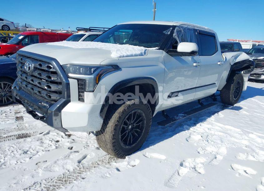 Photo 2 of 2023 Toyota Tundra PLATINUM (VIN 5TFNA5EC4PX017579)