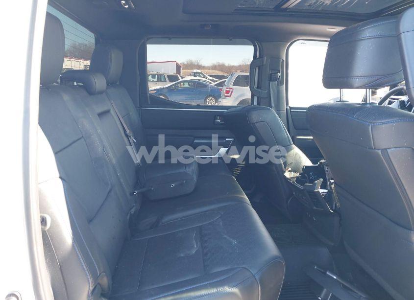 Photo 8 of 2023 Toyota Tundra PLATINUM (VIN 5TFNA5EC4PX017579)