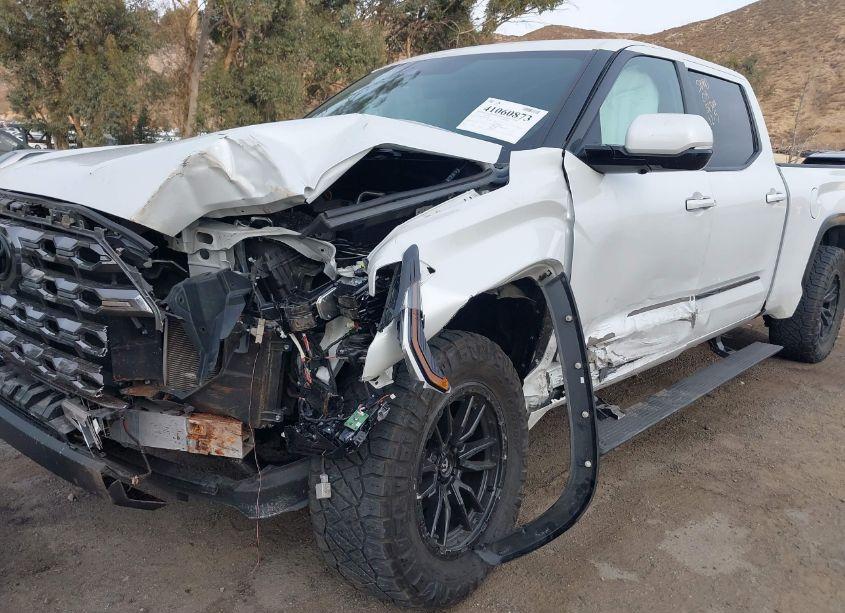 Photo 6 of 2022 Toyota Tundra PLATINUM (VIN 5TFNA5EC8NX001706)