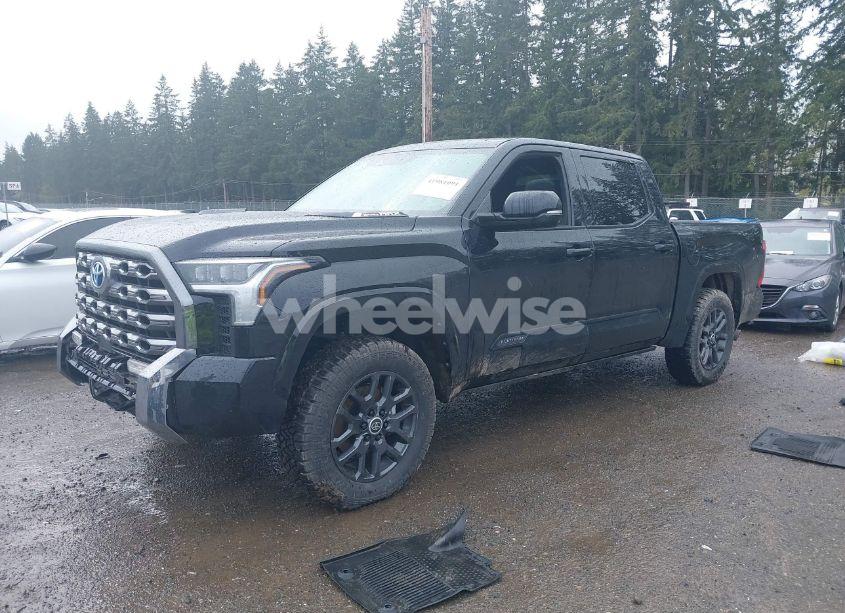 Photo 2 of 2024 Toyota Tundra HYBRID PLATINUM 4WD (VIN 5TFNC5DB1RX079995)