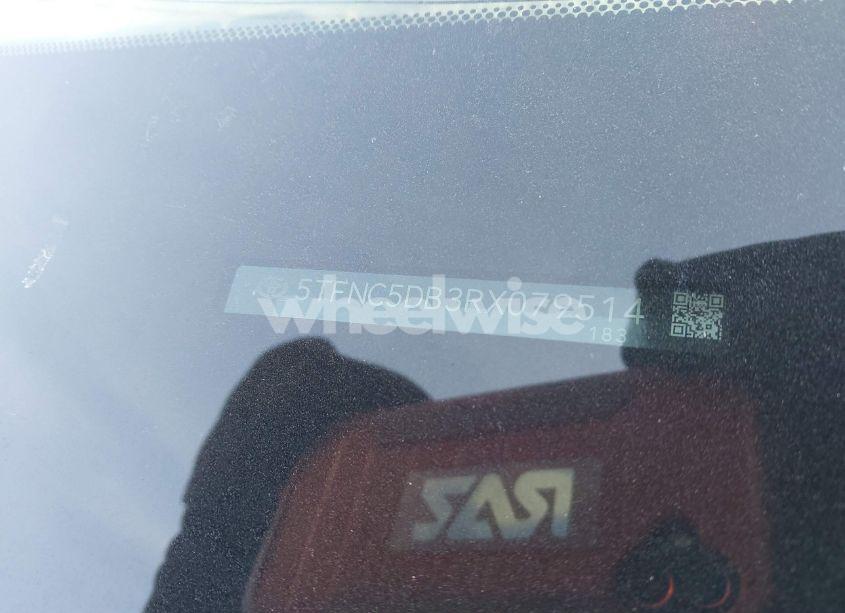 Photo 9 of 2024 Toyota Tundra HYBRID PLATINUM (VIN 5TFNC5DB3RX079514)