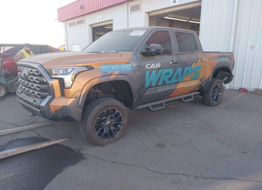 Photo 2 of 2023 Toyota Tundra HYBRID PLATINUM (VIN 5TFNC5DB4PX035860)