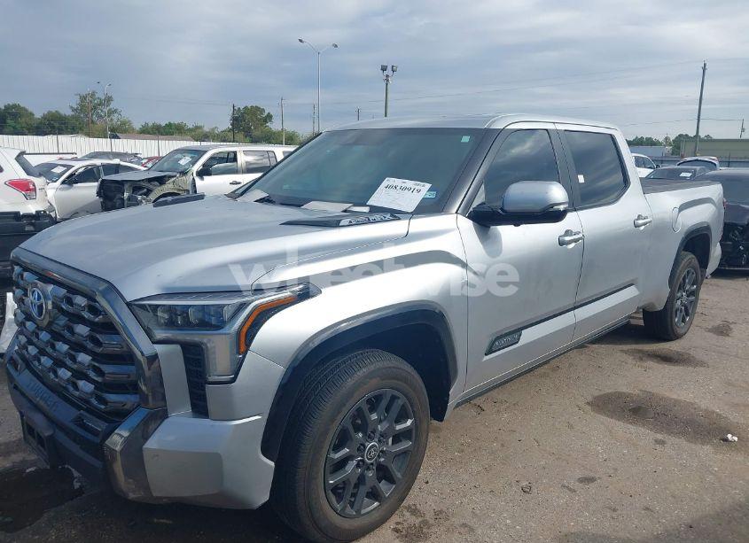 Photo 2 of 2024 Toyota Tundra HYBRID PLATINUM (VIN 5TFNC5EC6RX005592)