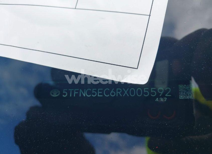 Photo 9 of 2024 Toyota Tundra HYBRID PLATINUM (VIN 5TFNC5EC6RX005592)