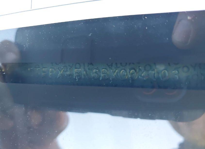 Photo 18 of 2011 Toyota Tacoma (VIN 5TFPX4EN6BX004103)