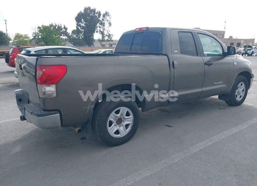 Photo 4 of 2007 Toyota Tundra SR5 4.7L V8 (VIN 5TFRT54137X007329)