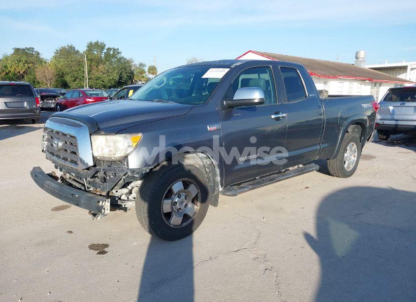 Photo 2 of 2007 Toyota Tundra LIMITED 5.7L V8 (VIN 5TFRV58147X011538)